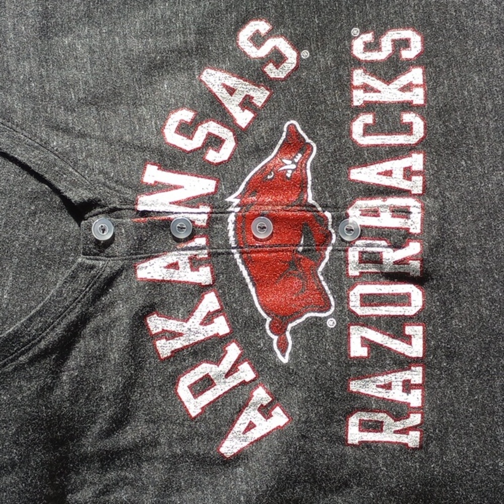 Ladies Arkansas Razorbacks Tank Top - Picture 2 of 3